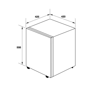 Tủ lạnh mini Hafele 42 lít 568.27.257