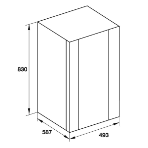 Tủ rượu Häfele HW-G32A 534.16.960