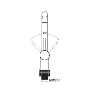 Vòi rửa chén Hafele HT21-CH1P254 577.55.200