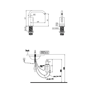 Vòi xịt xà phòng tự động bán âm Hafele 589.63.090