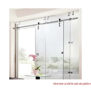 Bộ phụ kiện cửa lùa kính Hafele 120kg 981.71.070