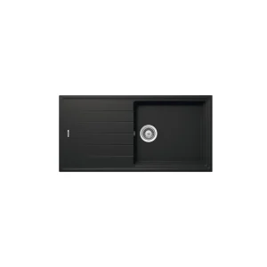 Chậu đá Hafele 1000mm HS20-GED1S60 màu đen 570.32.330