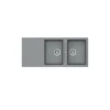 Chậu đá Hafele 1160mm HS20-GKD2S80 màu xám 570.33.530