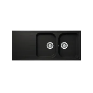 Chậu đá Hafele 1160mm HS18-GED2R80 màu đen 570.35.360