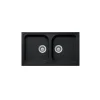 Chậu đá Hafele 860mm HS19-GEN2R90 màu đen 570.35.380