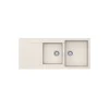 Chậu đá Hafele 1160mm HS19-GED2S80 màu kem 570.35.470