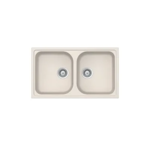 Chậu đá Hafele 860mm HS19-GEN2R90 màu kem 570.35.480