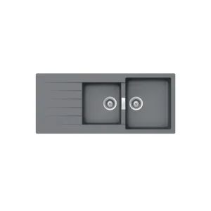 Chậu đá Hafele 1160mm HS19-GED2S80 màu xám 570.35.570