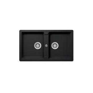 Chậu đá Hafele 860mm HS19-GEN2S90 màu đen 570.36.300