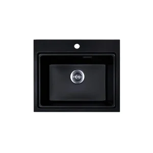 Chậu đá Hafele 540mm HS22-GEN1S60M màu đen 577.25.320