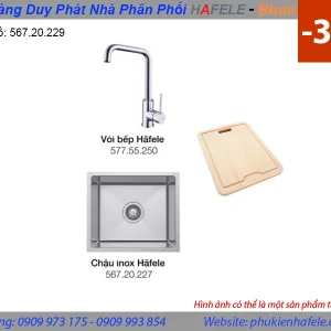 Combo chậu và vòi bếp Hafele 567.20.229