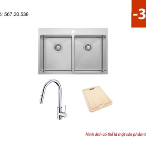 Combo chậu và vòi bếp Hafele 567.20.538