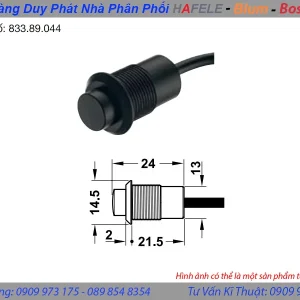 Công tắc nhấn Hafele 833.89.044