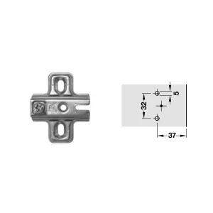 Đế của bản lề Hafele 2 lỗ vít 311.01.080