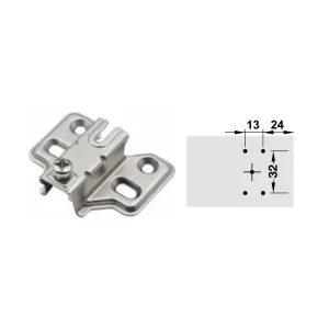 Đế bản lề Hafele 4 lỗ vít 315.30.769