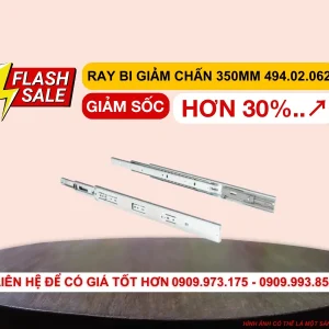 Ray bi giảm chấn Hafele 350mm 494.02.062