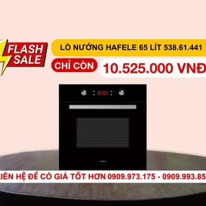 Lò nướng âm tủ 65 lít Hafele Series 200 HO-2KT65A 538.61.441