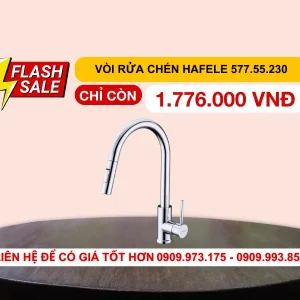 Vòi rửa chén Hafele HT21-CH1P287 577.55.230