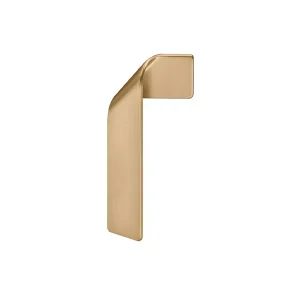 Tay nắm tủ bên phải Hafele màu vàng mờ 100mm 101.69.504