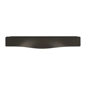 Tay nắm tủ Hafele mạ niken bóng-đen 218mm 106.62.386