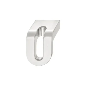 Tay nắm tủ Hafele màu mạ niken mờ 35mm 106.69.072