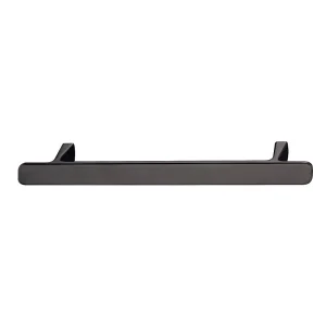 Tay nắm tủ Hafele màu mạ niken đen mờ 181mm 106.69.190