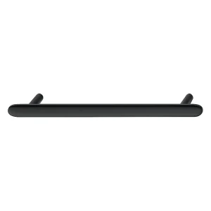 Tay nắm tủ Hafele màu đen 206mm 106.70.102