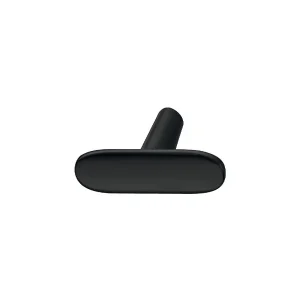Tay nắm tủ Hafele màu đen mờ 46mm 106.70.120