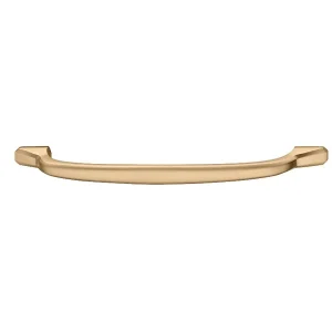 Tay nắm tủ Hafele màu vàng mờ 368mm 106.70.163