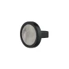 Tay nắm tủ Hafele màu đen mờ 32mm 106.70.180