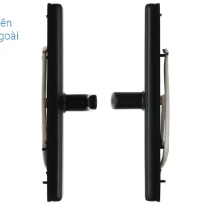 Khóa vân tay Hafele DL7600 màu đen mờ 912.20.230 (mã số, thẻ từ, vân tay, chìa cơ, kết nối App)