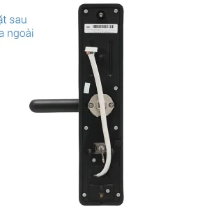 Khóa vân tay Hafele DL7600 màu đen mờ 912.20.230 (mã số, thẻ từ, vân tay, chìa cơ, kết nối App)