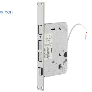 Khóa điện tử Häfele DL7900-TCB màu đen thân lớn 912.05.641 (mã số, thẻ từ, chìa cơ, kết nối App Bluetooth)