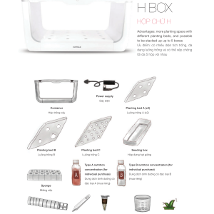 Hộp trồng cây EasyGrow Home Box 539.76.990