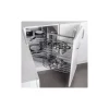 Kệ góc liên hoàn Hafele Inox 304 Mở phải 548.21.002