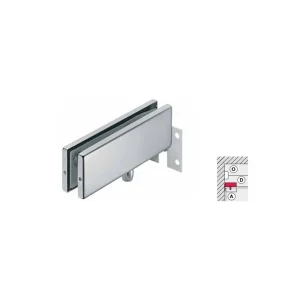 Kẹp đỉnh Hafele inox mờ 981.50.050