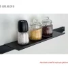 Kệ đa năng màu đen Hafele 406x130x16mm 523.00.310