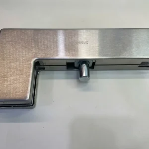 Kẹp kính L Hafele inox mờ 981.50.040