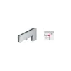 Kẹp kính L màu inox mờ DIY 489.81.040