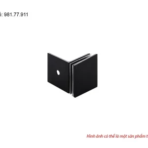 Kẹp Tường – Kính có bas màu đen Hafele 981.77.911