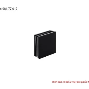 Kẹp Tường – Kính 90 độ màu đen Hafele 981.77.919