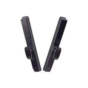 Khóa điện tử Hafele DL6600-SL cho cửa trượt 912.20.144 (mã số, thẻ từ, vân tay, chìa cơ, kết nối App)