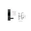 Khóa điện tử Hafele EL7500-TC 912.05.717 – Màu xám/thân khóa lớn (mã số, thẻ từ, chìa cơ)