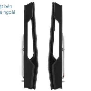 Khóa điện tử Hafele PP9000 Màu đen 912.05.691 (mã số, thẻ từ, vân tay, chìa cơ, kết nối App Bluetooth)