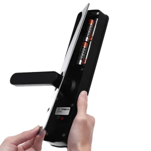 Khóa điện tử vân tay Hafele DL7100 912.05.498 (mã số, thẻ từ, chìa cơ, vân tay, kết nối App)