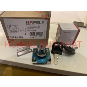 Khóa vuông chìa nhựa Hafele 22mm 232.01.220