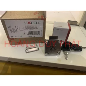 Khóa vuông chìa nhựa Hafele 22mm 232.01.220