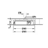 Đèn Led 3010 Hafele 3000K 24V 833.75.040