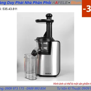 Máy ép chậm Häfele miệng rộng 535.43.531