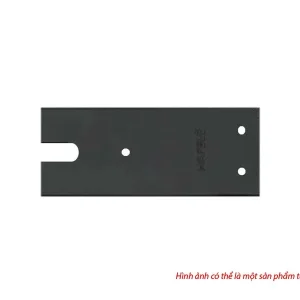 Nắp che bản lề sàn màu đen mờ Hafele 932.84.047